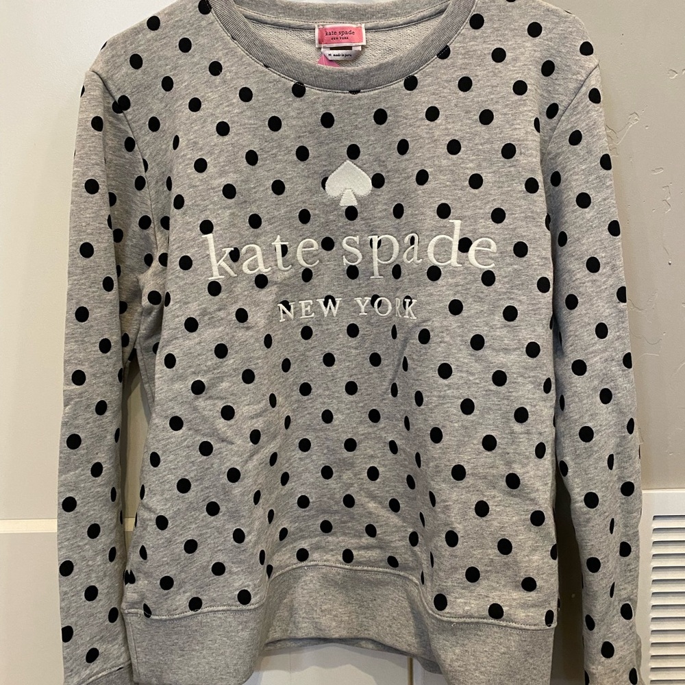 Super cute and cozy Kate Spate sweatshirt.